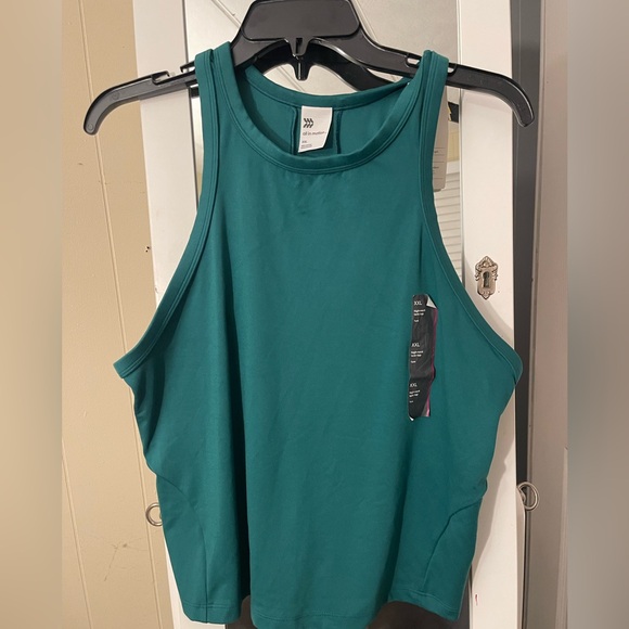 All in Motion Deep Green Tank Top - Picture 1 of 2